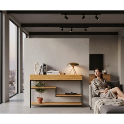 KONSOLA  DREWNO LITE DĄB OLCHA SKD-313